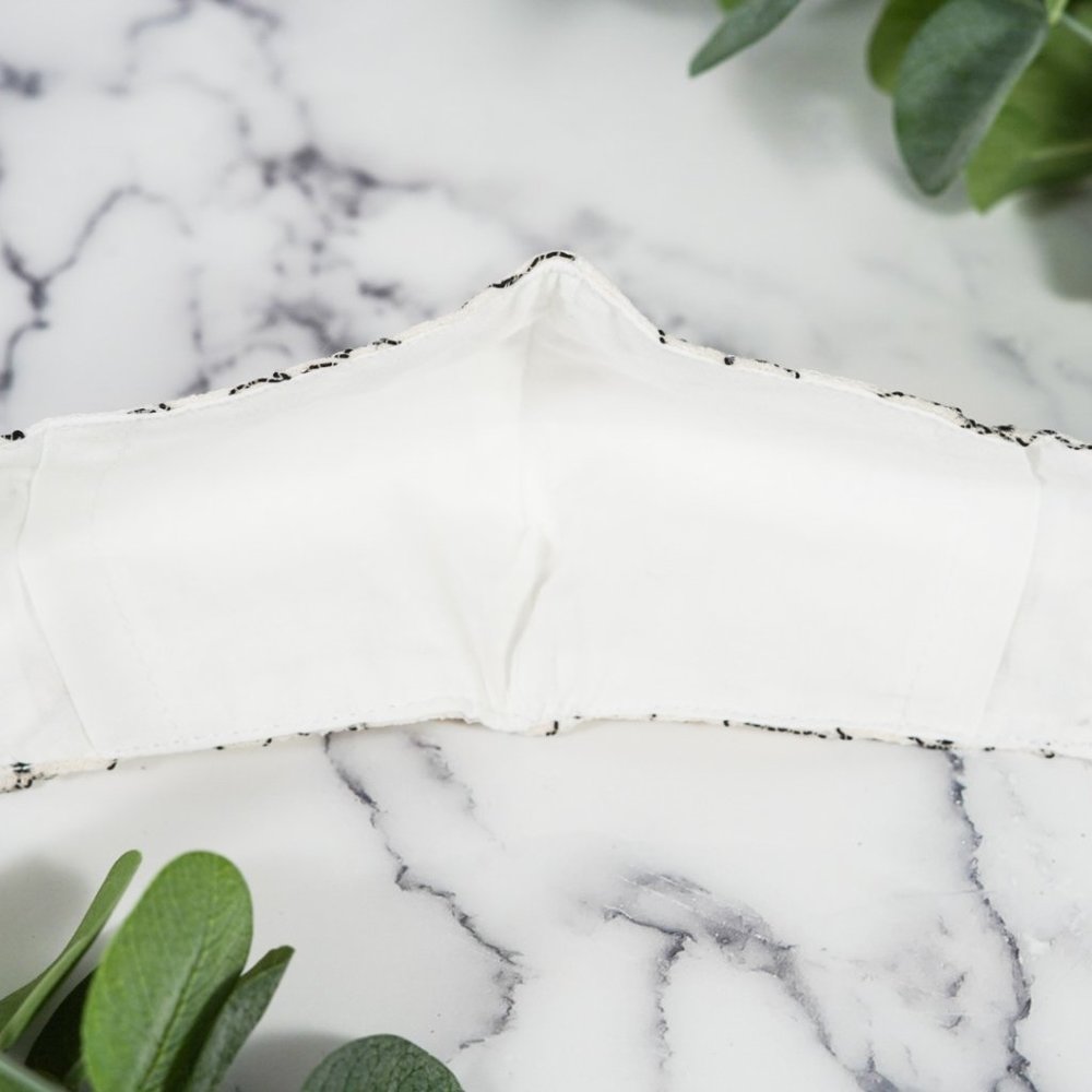 Charming face mask, 3 layers with filter pocket - Picture 4 of 8